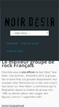 Mobile Screenshot of noirdez.com