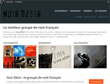 Tablet Screenshot of noirdez.com